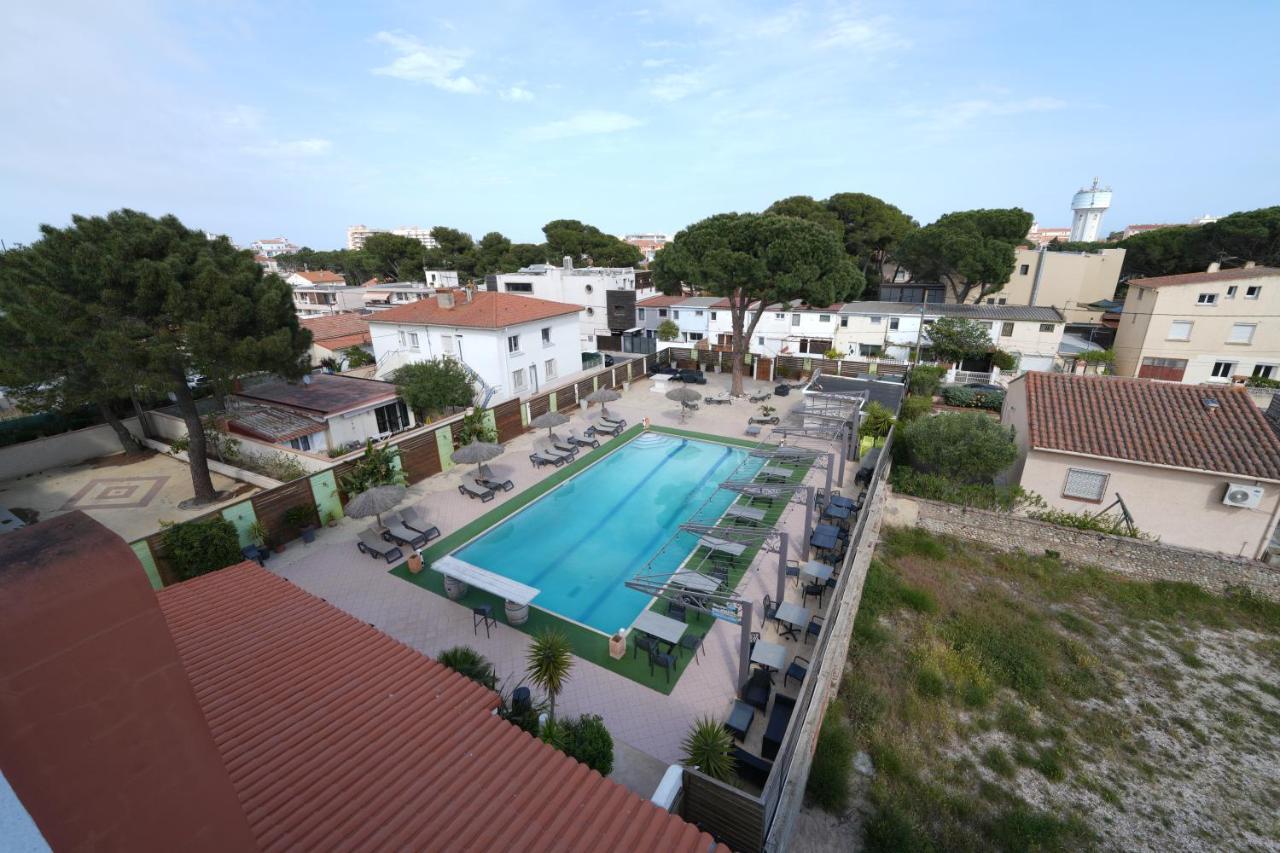 Hotel Aquarius Canet-en-Roussillon Buitenkant foto