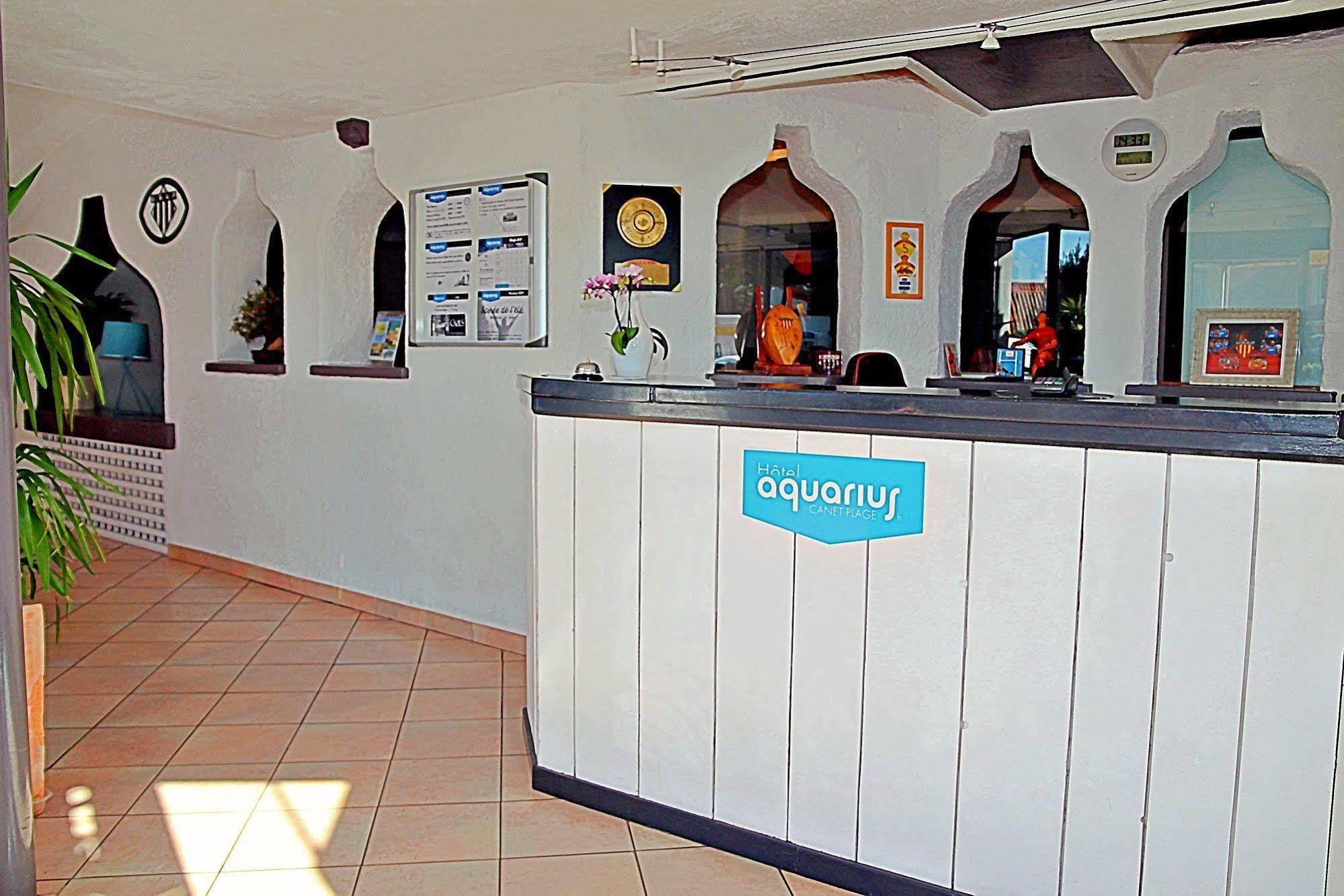Hotel Aquarius Canet-en-Roussillon Buitenkant foto