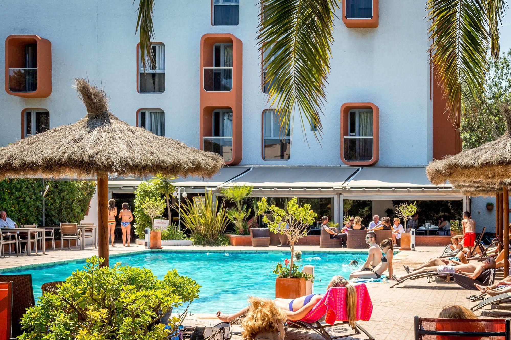 Hotel Aquarius Canet-en-Roussillon Buitenkant foto